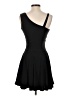 Bebe Solid Black Cocktail Dress Size XS - photo 2