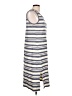 Matty M Stripes Gray Casual Dress Size L - photo 4