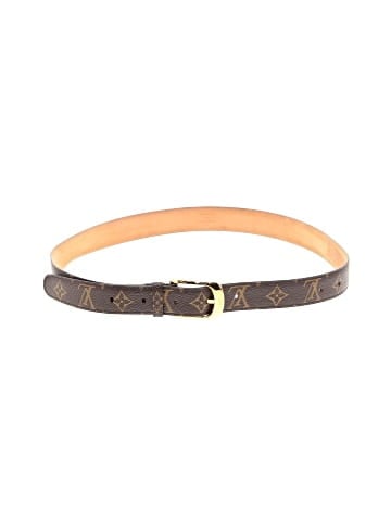 Louis Vuitton Vintage Monogram Canvas Ellipse Belt (view 1)