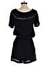 Ella Moss Solid Black Romper Size S - photo 2
