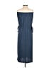 1.State Solid Blue Casual Dress Size M - photo 2