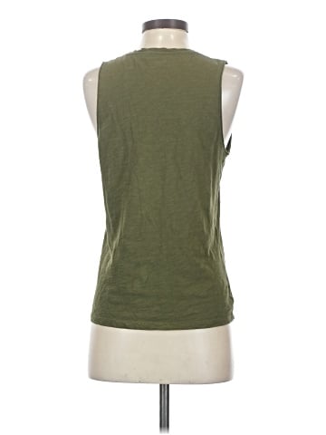 Madewell Whisper Cotton V-Neck Pocket Tank (view 2)