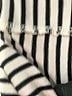 Maje Stripes Ivory Long Sleeve Top Size Med (2) - photo 8