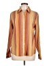 J.Crew Stripes Orange Long Sleeve Button-Down Shirt Size L - photo 1