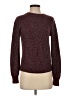 Abercrombie & Fitch Tweed Burgundy Pullover Sweater Size S - photo 1