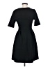 Apt. 9 Solid Black Casual Dress Size S - photo 2