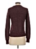 Abercrombie & Fitch Tweed Burgundy Pullover Sweater Size S - photo 2