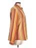 J.Crew Stripes Orange Long Sleeve Button-Down Shirt Size L - photo 4