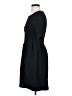 Apt. 9 Solid Black Casual Dress Size S - photo 5