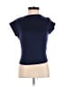 Shein Blue Sleeveless T-Shirt Size 2 - photo 1