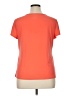 Worthington Orange Short Sleeve Blouse Size XL (petite) - photo 2