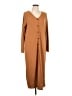 Old Navy Brown Casual Dress Size L - photo 1