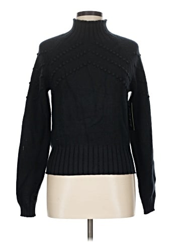 Derek Heart Turtleneck Sweater (view 1)