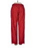 J.Crew Paisley Red Casual Pants Size 0 - photo 2