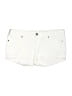 Express Jeans Solid Ivory Shorts Size 12 - photo 1