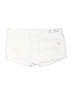 Express Jeans Solid Ivory Shorts Size 12 - photo 2
