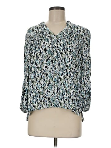 Caslon 3/4 Sleeve Blouse (view 1)