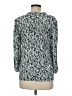 Caslon 100% Rayon Teal 3/4 Sleeve Blouse Size M - photo 2