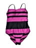Andres Sarda Stripes Pink One Piece Swimsuit Size S - photo 1