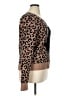 Kate Spade New York Animal Print Brown Pullover Sweater Size XL - photo 4