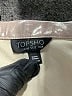 Topshop Metallic Solid Metallic Silver Formal Skirt Size 12 - photo 4
