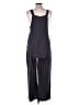 Assorted Brands Solid Gray Jumpsuit Size M - photo 2