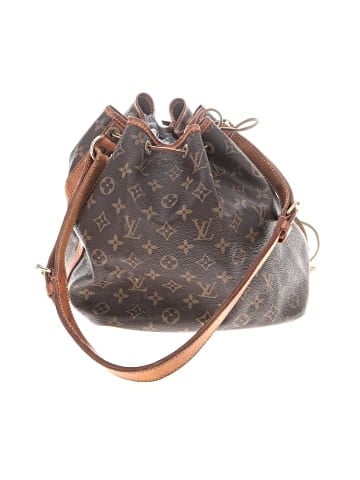 Louis Vuitton Vintage Monogram Canvas Petit Noe Bucket Bag (view 1)
