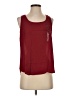 Freebird 100% Polyester Burgundy Sleeveless Top Size S - photo 1