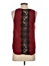 Freebird 100% Polyester Burgundy Sleeveless Top Size S - photo 2