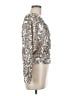 ASOS 100% Polyester Silver Long Sleeve Blouse Size 8 - photo 4