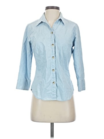 Columbia 3/4 Sleeve Button-Down Shirt (view 1)