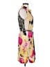 Tabitha Print Yellow Cocktail Dress Size 4 - photo 4