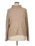 Cherokee 100% Cotton Tan Turtleneck Sweater Size XL - photo 1