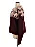 RD Style Argyle Burgundy Cardigan Size M - photo 5