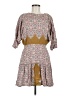 Corey Lynn Calter Paisley Tan Casual Dress Size M - photo 1