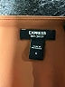 Express Solid Brown One Piece Swimsuit Size S - photo 3