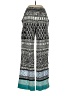 E by Eloise Print Teal Casual Pants Size S - photo 2