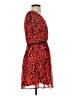Freebird 100% Polyester Animal Print Red Cocktail Dress Size S - photo 4