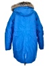 Lands' End 100% Polyester Blue Snow Jacket Size S - photo 2