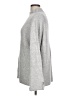 Ann Taylor LOFT Solid Silver Turtleneck Sweater Size L - photo 5