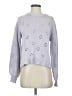 Madewell 100% Cotton Polka Dots Silver Pullover Sweater Size XS - photo 1