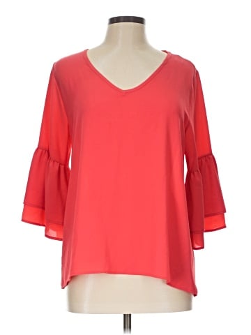 KLD Signature 3/4 Sleeve Blouse (view 1)
