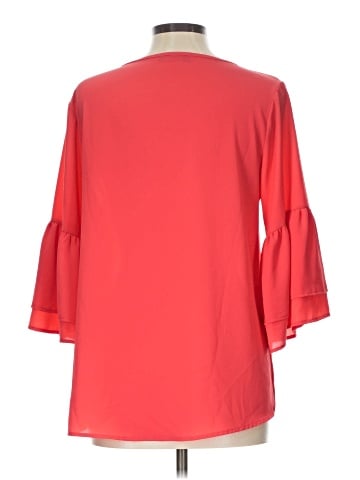 KLD Signature 3/4 Sleeve Blouse (view 2)