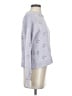 Madewell 100% Cotton Polka Dots Silver Pullover Sweater Size XS - photo 4