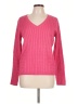Fairway & Greene 100% Pima Cotton Pink Pullover Sweater Size L - photo 1