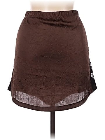 Anthropologie Faux Leather Skirt (view 1)