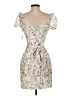 Kensie 100% Polyester Floral Ivory Cocktail Dress Size 0 - photo 2