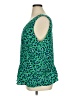 Gibson 100% Polyester Green Sleeveless Blouse Size 1X - photo 5