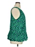 Gibson 100% Polyester Green Sleeveless Blouse Size 1X - photo 4