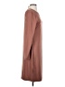Doe & Rae Solid Brown Casual Dress Size S - photo 4